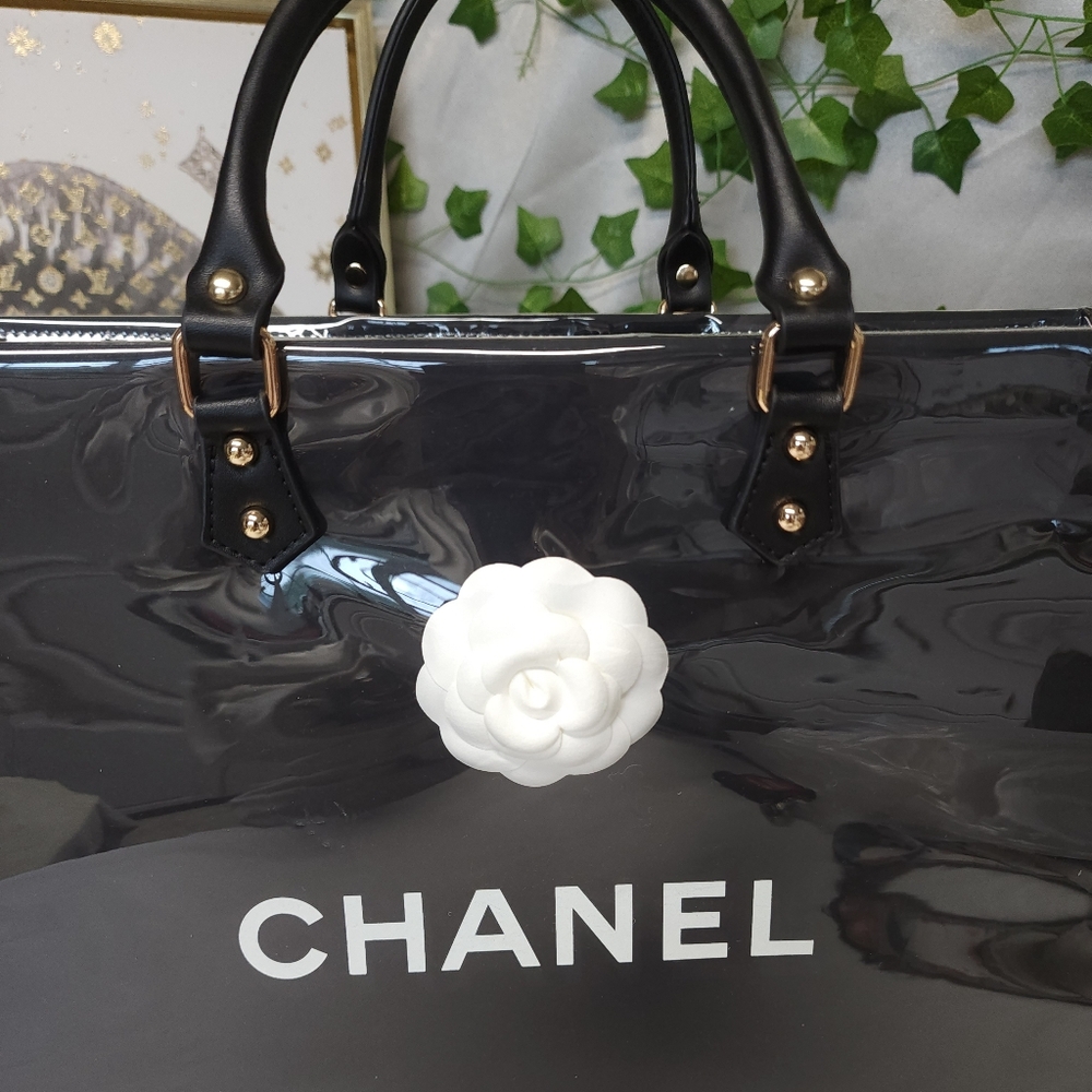 Chanel PVC Shopping Tote - Picture 10 of 12